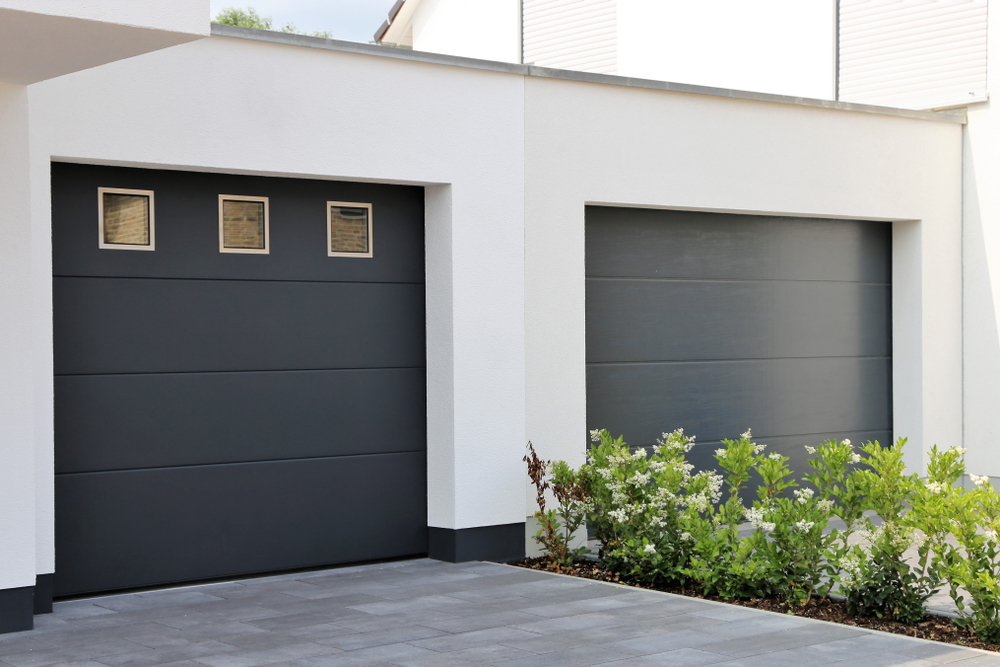 installation porte de garage